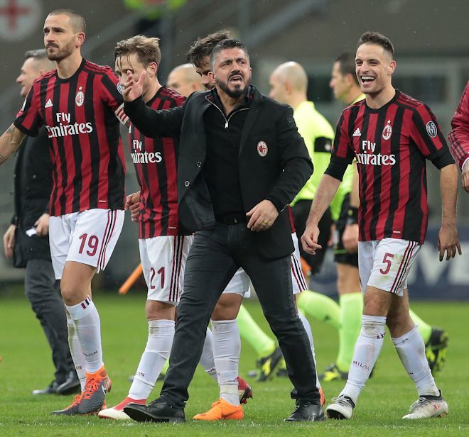 上昇気流に乗ったガットゥーゾ・ミラン、サポーターの80％超が「CL出場