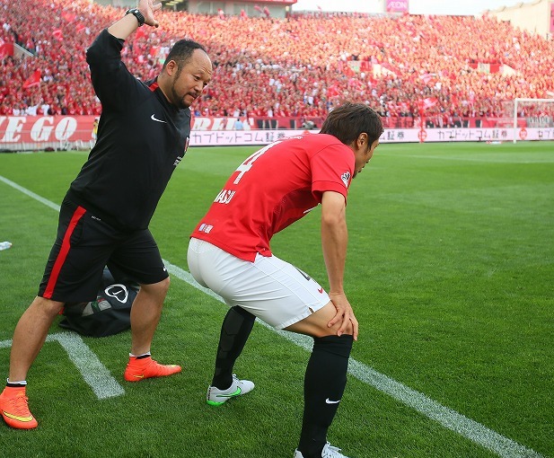 浦和を離れた那須大亮は、なぜ試合前の“元気玉”をやめてしまったのか