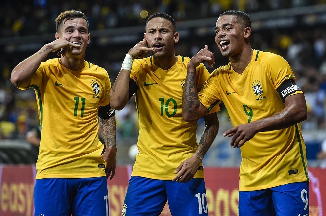 ブラジルがロシアW杯に挑む登録メンバー23人を発表！ 故障明けの