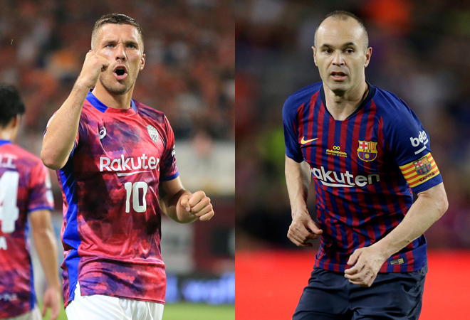 神戸に来たらヤバい！」ポドルスキがイニエスタとの“共闘”に意気軒昂