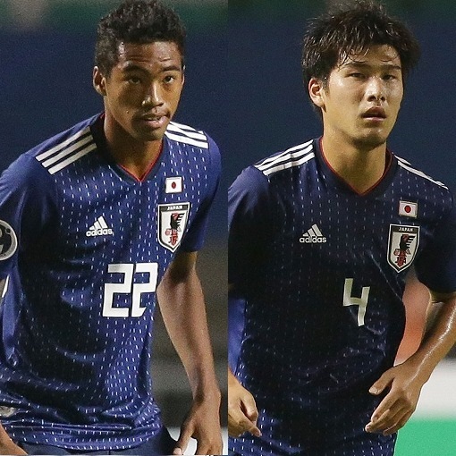 U-19代表で唯一の高校生、192㌢DF三國ケネディエブスがコンビを組む