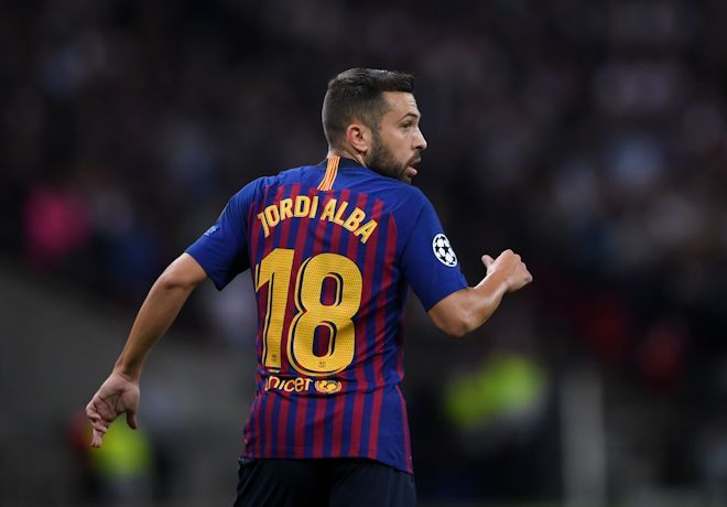 FCバルセロナ ジョルディアルバ 17-18 ユニフォーム FCバルセロナ ジョルディアルバ 17-18 ユニフォーム