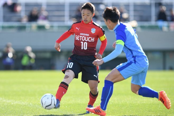 選手権】OB安部裕葵のエールに勝利でお返し！ 瀬戸内の佐々木