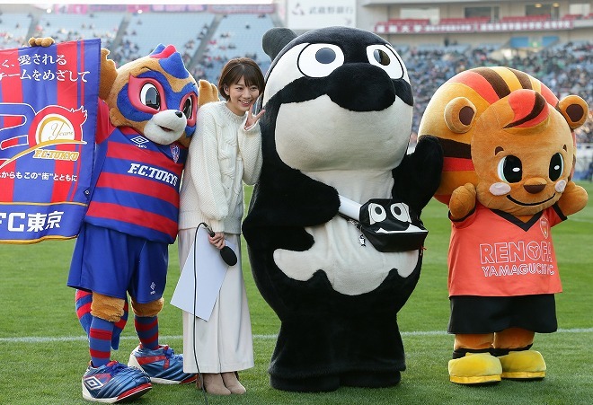 Jマスコット総選挙、ベスト3が決定!! 恒例のゼロックス杯集合