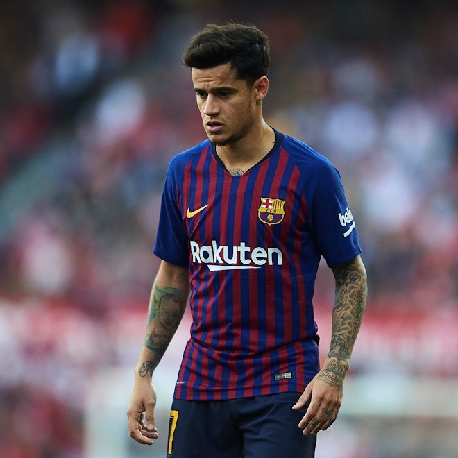 〘 値引き品〙FCバルセロナ コウチーニョ”14” FCバルセロナ フィリペ・コウチーニョ(Philippe Coutinho