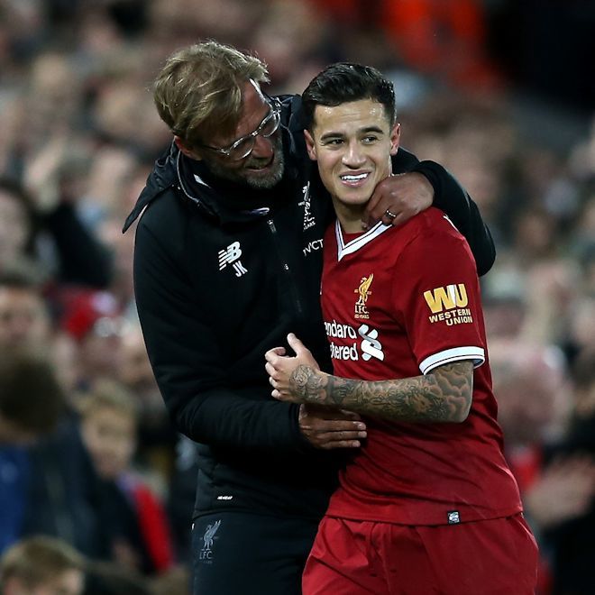 コウチーニョなしでも…」名将クロップがバルサ戦を前に“裏切りの愛弟子