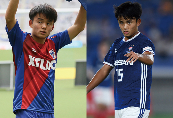 久保建英】“在籍2クラブ”同士──FC東京×横浜戦の試合後に壮行