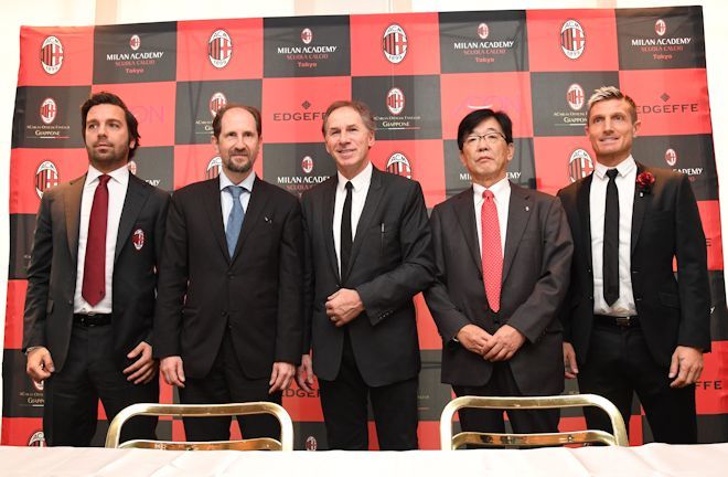 あのバレージが来日！ ミランが日本ファンクラブ設立とアカデミー改革