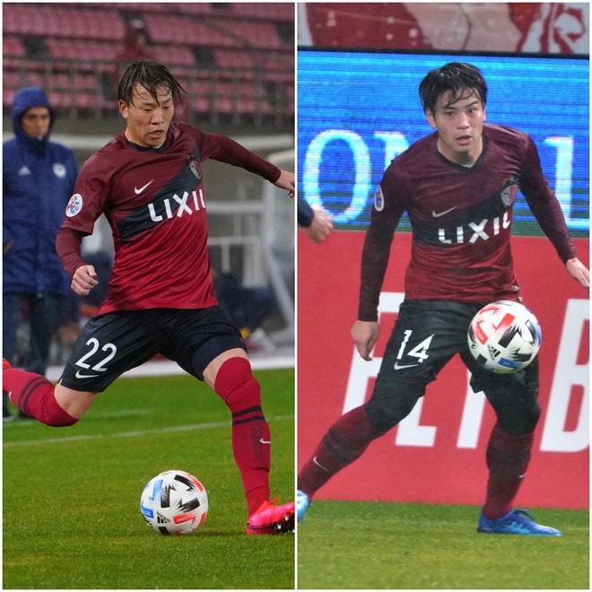 鹿島】右の広瀬陸斗、左の永戸勝也。新たな〝両翼〞への期待感