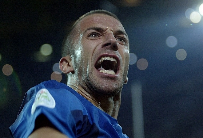 2006年ドイツW杯で収めた“デル・ピエロの咆哮”――伝説の瞬間はこうして撮られた【秘蔵写真コラム】 サッカーダイジェストWeb