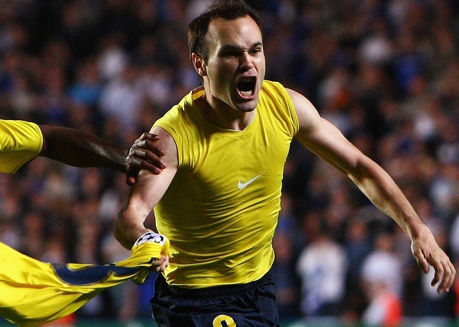 最高の夜!!」イニエスタ、伝説のチェルシー戦劇的AT弾を回想！「全身に