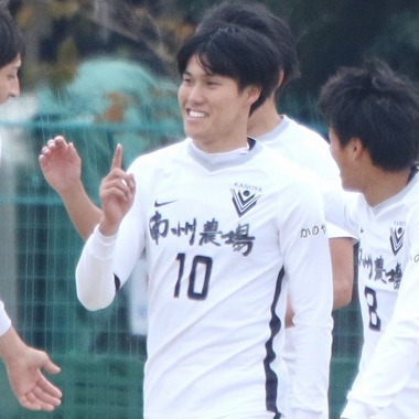 J1数クラブが争奪戦を繰り広げた大学サッカー界屈指の点取り屋、鹿屋