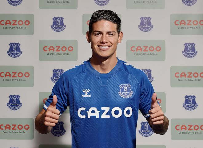 マドリー“構想外”のハメス、恩師率いるエバートンに約28億円で