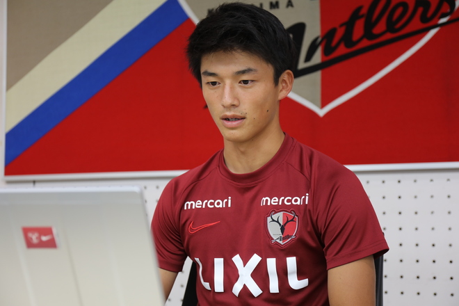 鹿島】「今日からプロとしてのスタート」と意気軒高。特別指定の常本佳