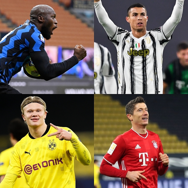 伊紙で厳選された 最高の９番 は誰か レバンドフスキとc ロナウドを 超えた 今季絶好調の大型ストライカーは サッカーダイジェストweb