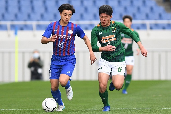 今大会初ゴールは決勝での起死回生の同点弾 山梨学院 10番 野田武瑠が背負ってきた 理想像 選手権 サッカー スポーツブル スポブル 今大会初ゴールは決勝での起死回生の同点弾 山梨学院 10番 野田武瑠が背負ってきた 理想像 選手権 サッカー スポーツブル スポブル