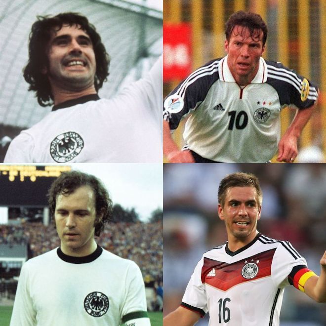 ドイツ代表の「レジェンド完全格付け」。貢献度トップは伝説の