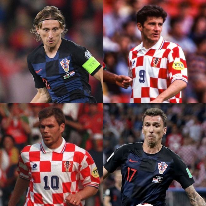 クロアチア代表の「レジェンド完全格付け」。モドリッチ、シュケル