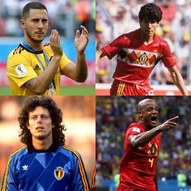 ベルギー代表の「レジェンド完全格付け」。往年の名手シーフォを抑え