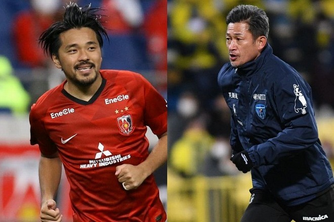 横浜fc カズが浦和戦でメンバー入り 負傷で出遅れていた興梠もベンチスタート サッカーダイジェストweb