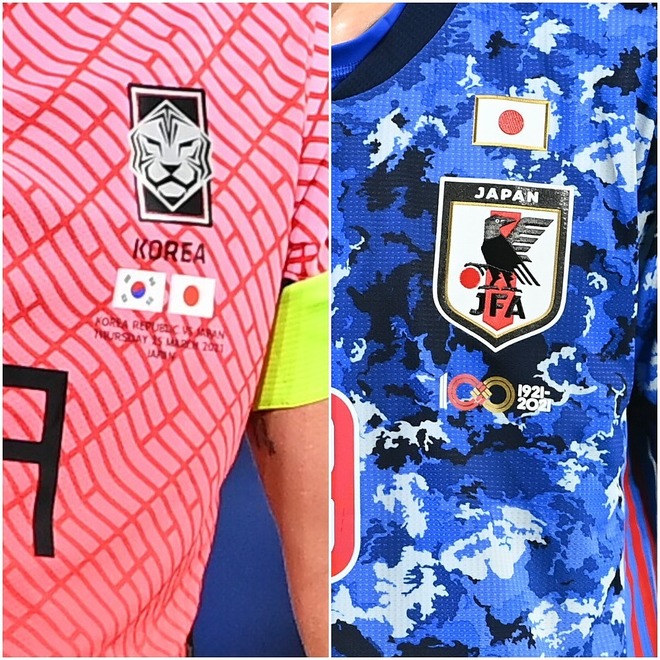 日本国旗なんてふざけるな！」韓国代表ユニの胸元に刻まれた