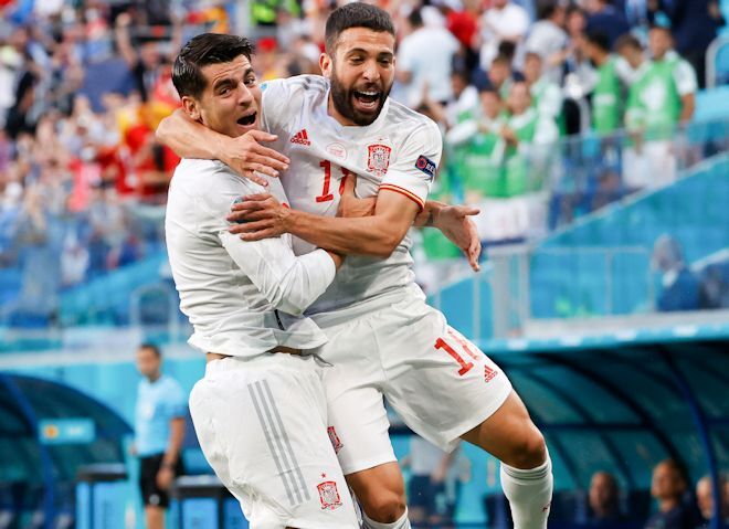 スペインがpk戦を制して4強入り一番乗り 快進撃スイスは力尽きる Euro準々決勝 サッカーダイジェストweb スペインがpk戦を制して4強入り一番乗り 快進撃スイスは力尽きる Euro準々決勝 サッカーダイジェストweb
