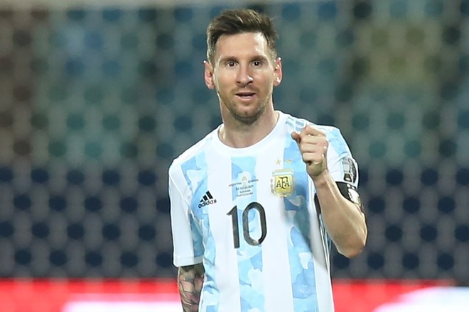 代表復帰‼️アルゼンチン代表 メッシ コパアメリカ決勝仕様