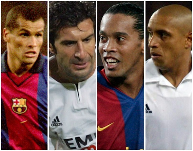 ロナウジーニョ、フィーゴ、ロべカル！ バルサ＆マドリーのレジェンド