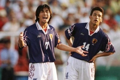 前園真聖が中田英寿＆松原良香とのアトランタ五輪3ショットを投稿